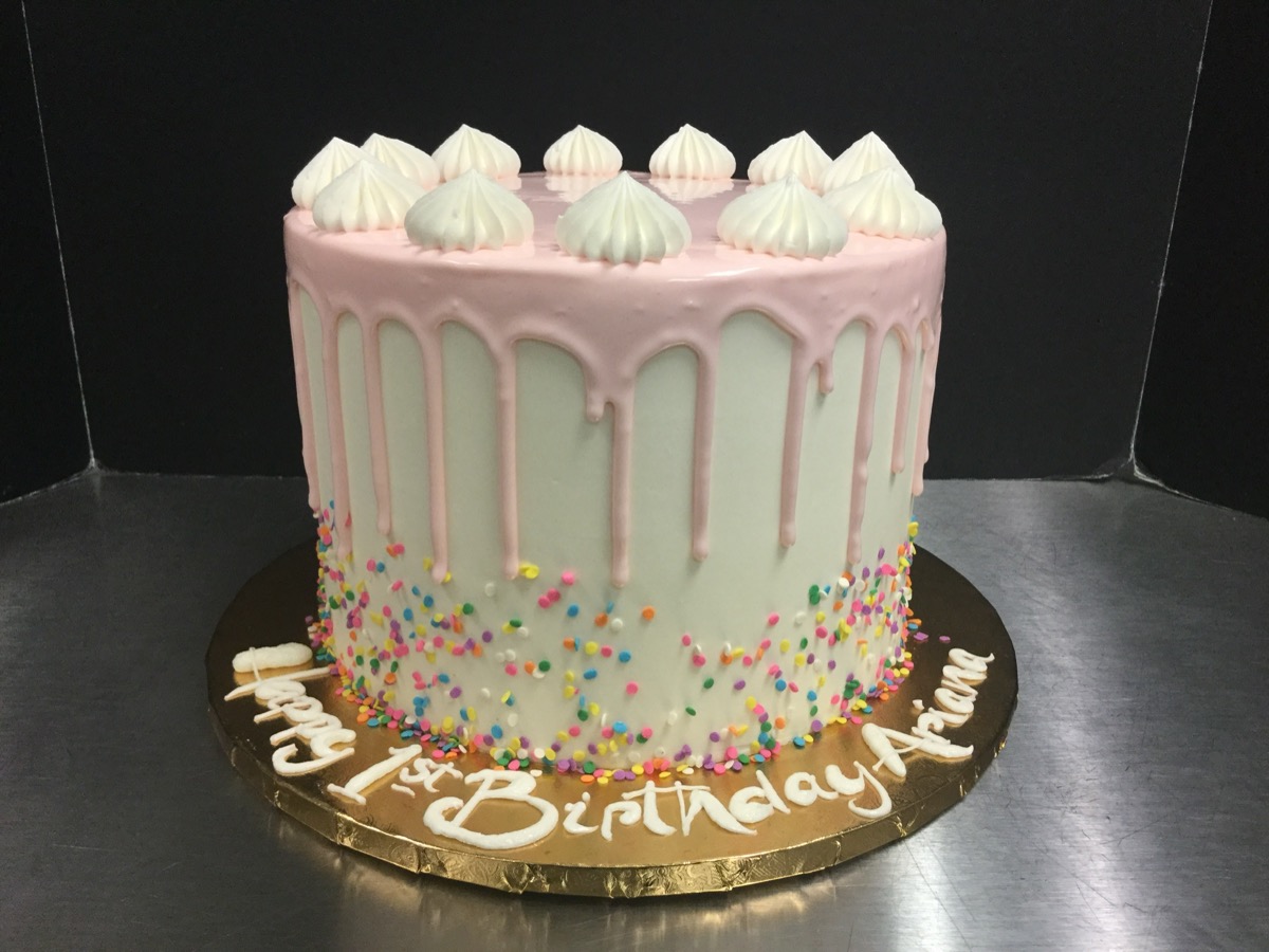Christine's Cakes & Pastries - 1st Birthday Dipped Cake