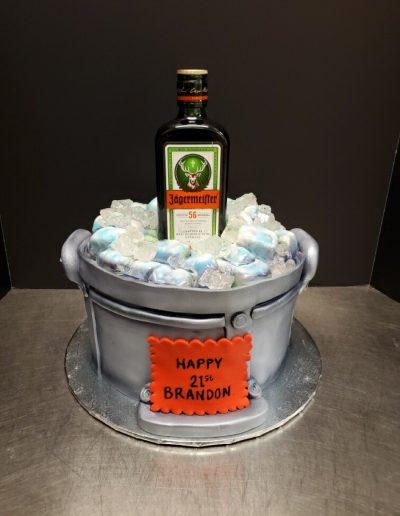 Christine's Cakes & Pastries - 21st Birthday_Liquor Theme