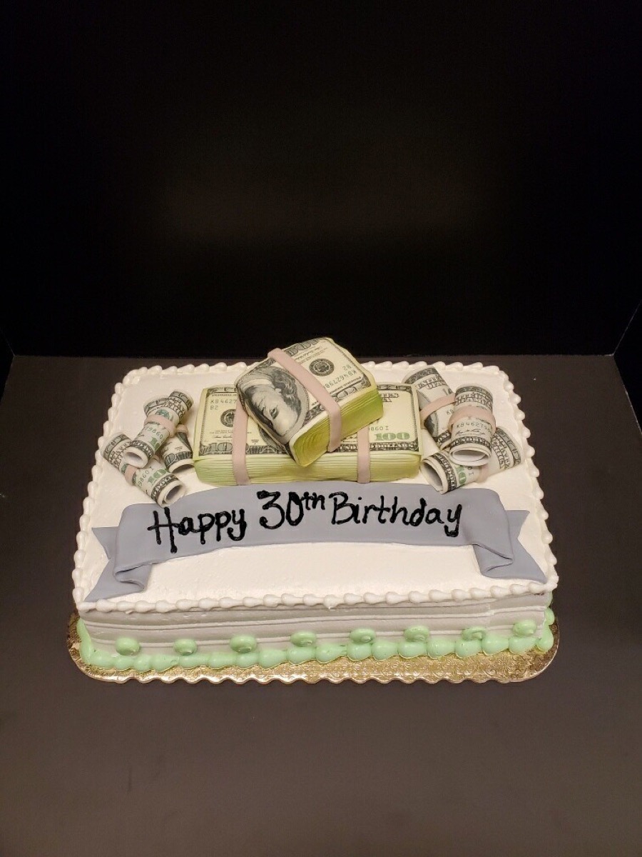 Christine's Cakes & Pastries - 30th Birthday $$ Theme
