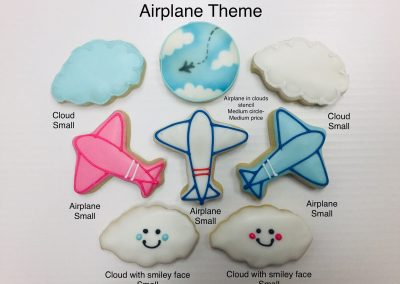 Christine's Cakes & Pastries - Airplane Theme(all sizes)