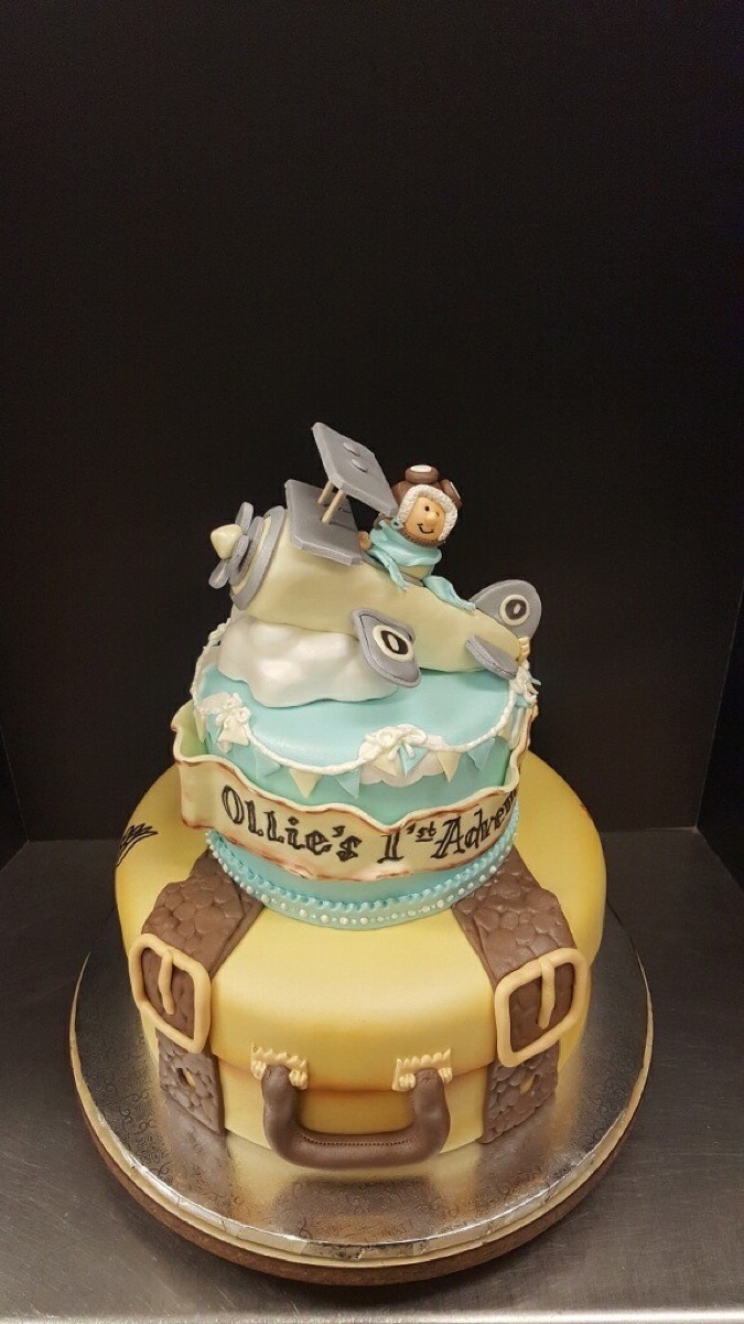 Christine's Cakes & Pastries - Airplane_Travel Birthday Cake