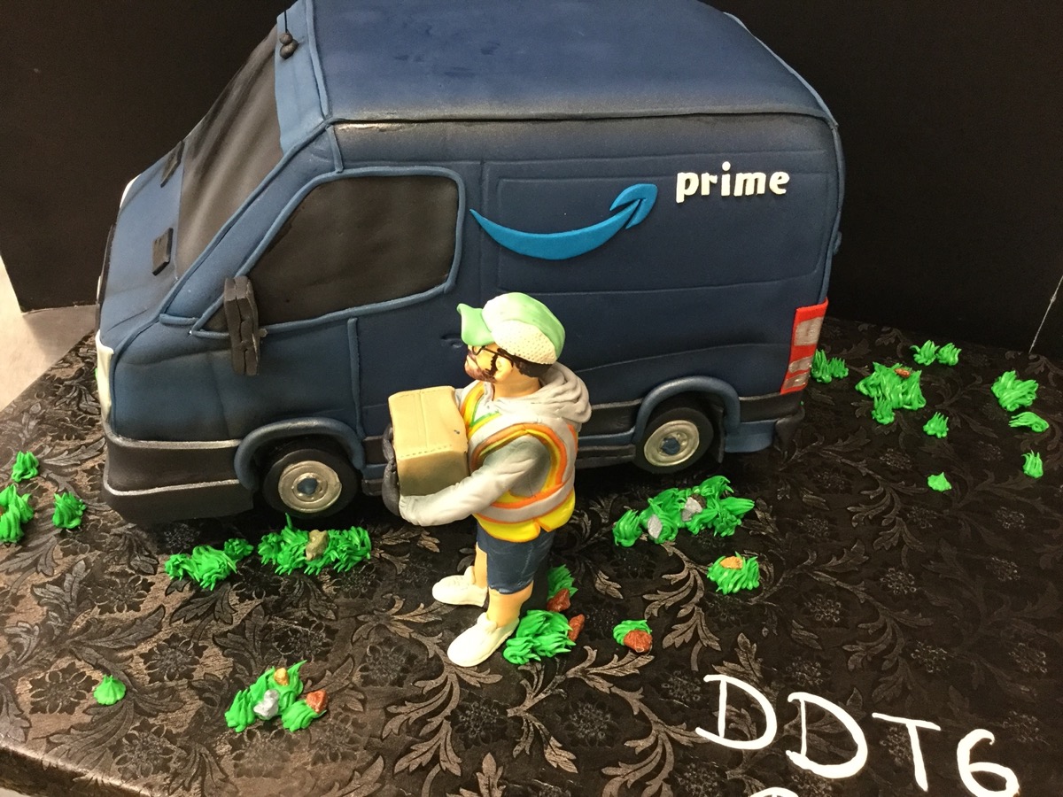Christine's Cakes & Pastries - Amazon Delivery Truck _ Man_part2