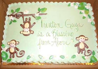 Christine's Cakes & Pastries - Babies are a blessing from above (monkey)