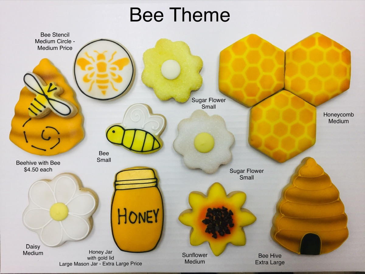 Christine's Cakes & Pastries - Bee Theme(all sizes)