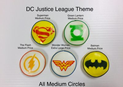 Christine's Cakes & Pastries - DC Justice League Theme(all sizes)
