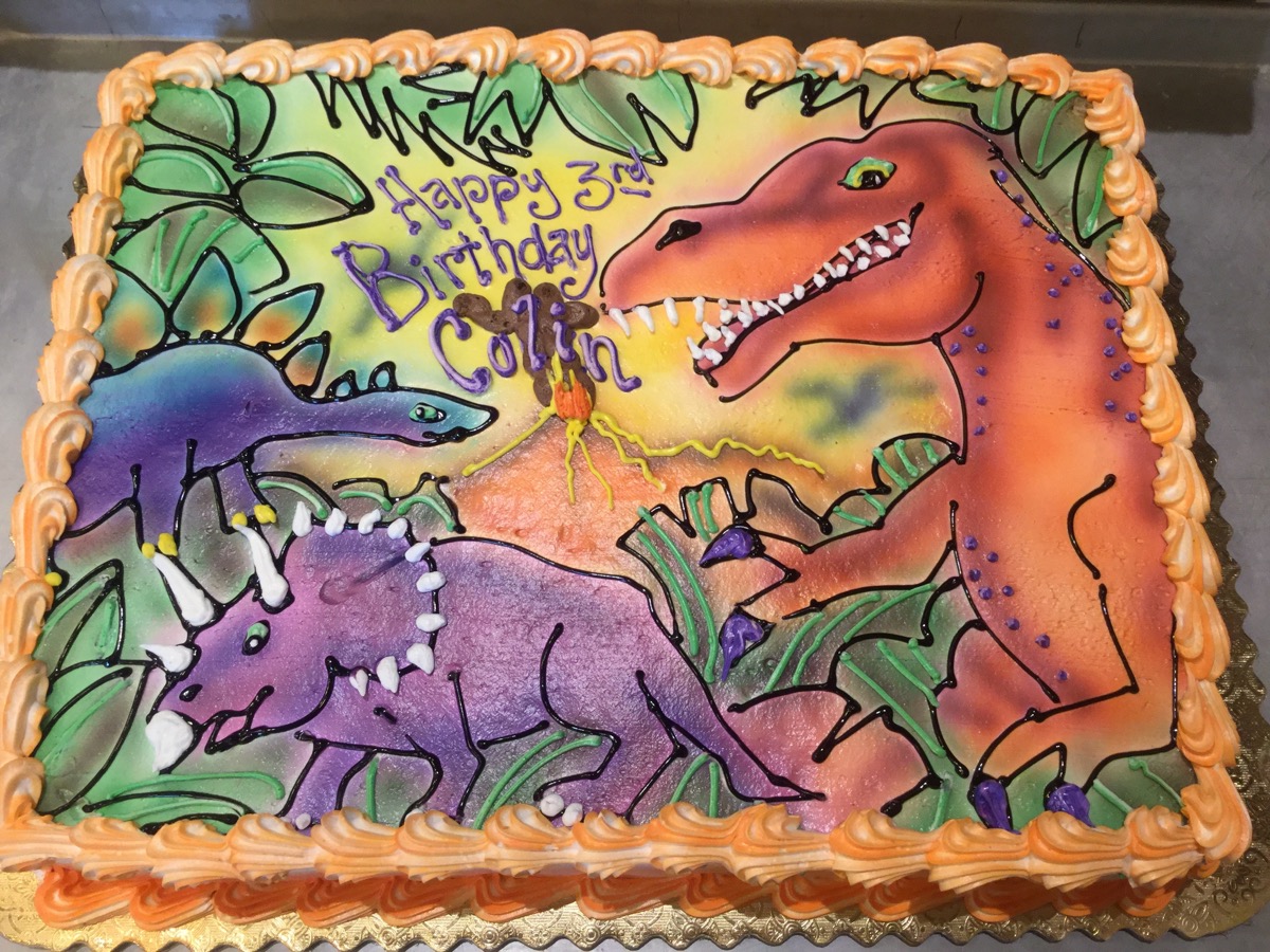 Christine's Cakes & Pastries - Dinosaur Theme