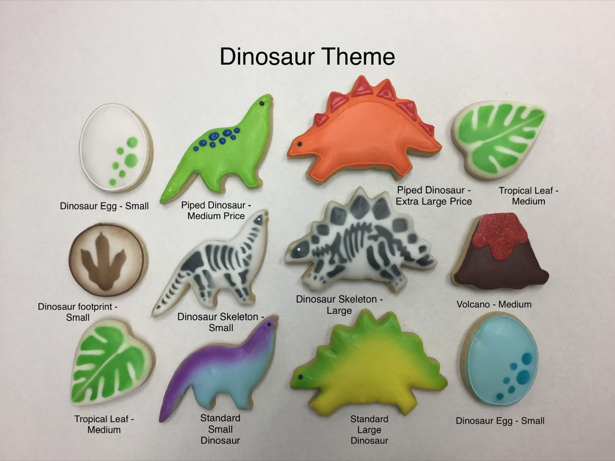 Christine's Cakes & Pastries - Dinosaur Theme(all sizes)