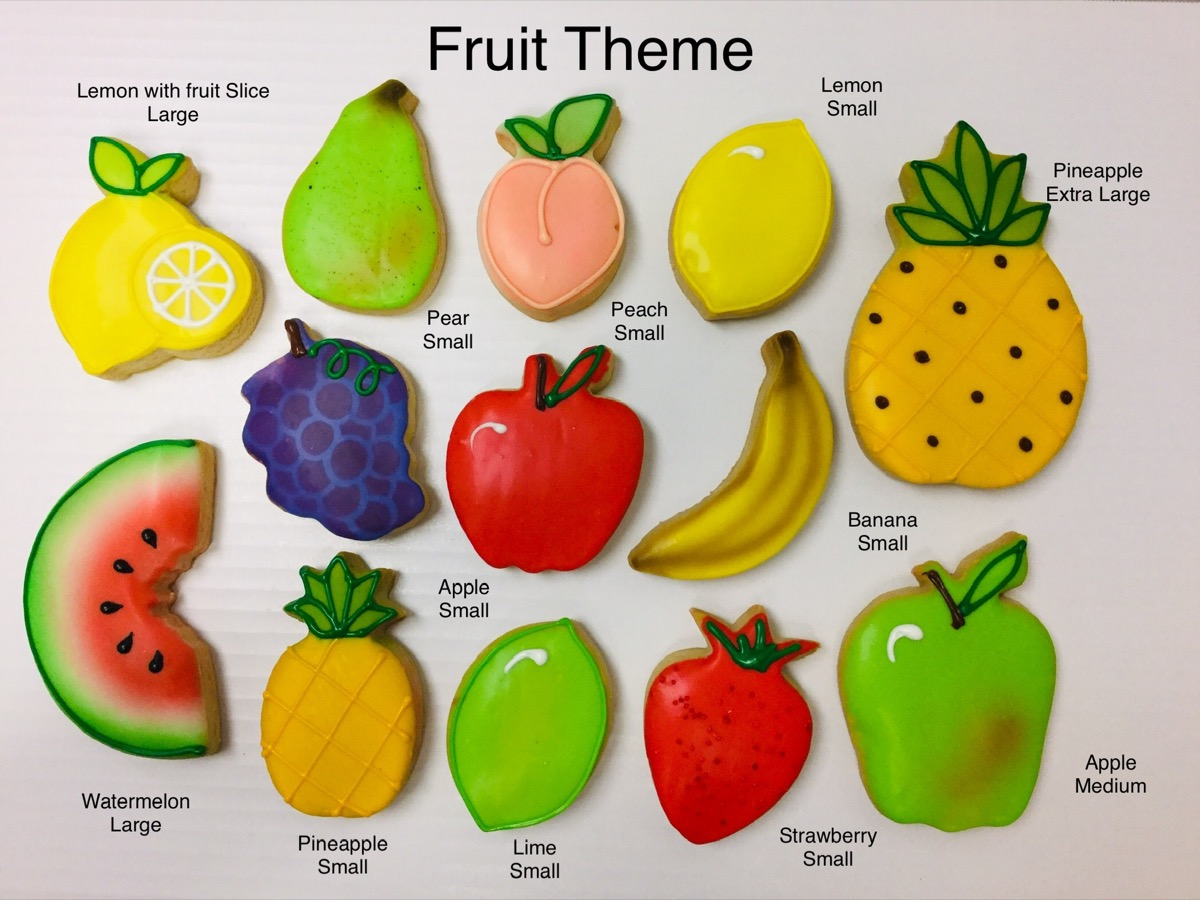 Christine's Cakes & Pastries - Fruit Theme(all sizes)