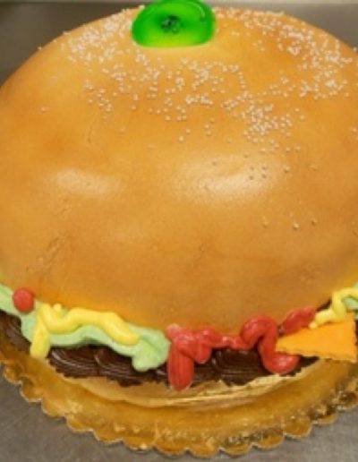 Christine's Cakes & Pastries - Hamburger Cake