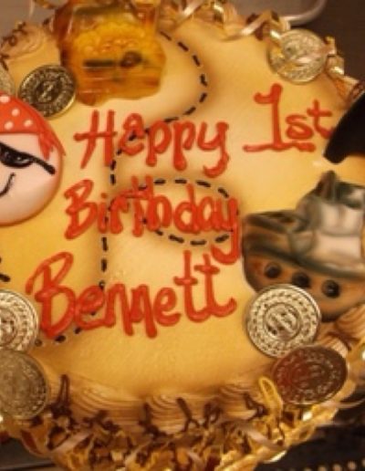 Christine's Cakes & Pastries - Happy 1st Birthday (Boy) Pirate Theme