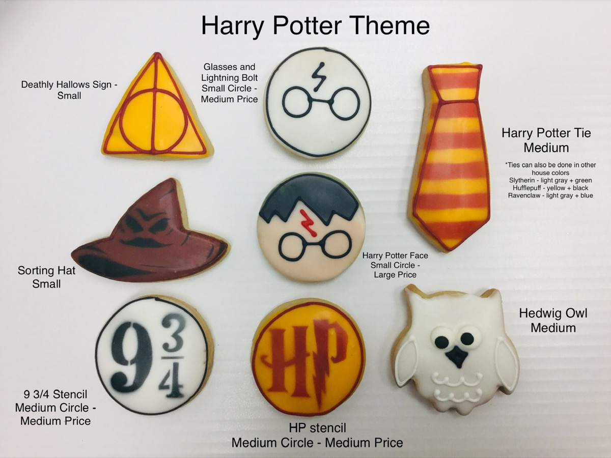 Christine's Cakes & Pastries - Harry Potter Theme(all sizes)