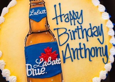 Christine's Cakes & Pastries - LaBatt Blue Beer