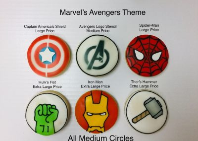Christine's Cakes & Pastries - Marvel Avengers Theme(all sizes)