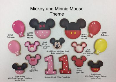 Christine's Cakes & Pastries - Mickey and Minne Mouse Theme(all sizes)