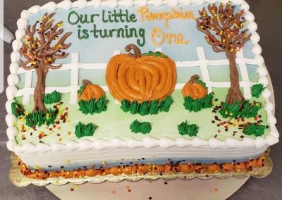 Christine's Cakes & Pastries - Our Little Pumpkin in Turning 1