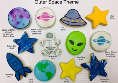 Christine's Cakes & Pastries - Outer Space Theme(all sizes)