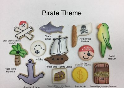 Christine's Cakes & Pastries - Pirate Theme(all sizes)