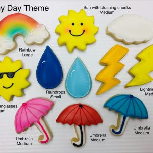 Christine's Cakes & Pastries - Rainy Day Theme(all sizes)