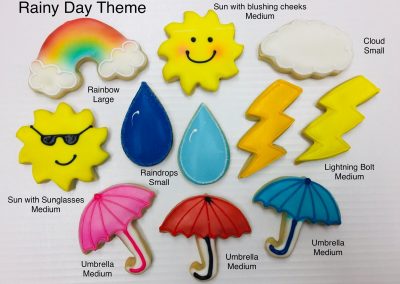 Christine's Cakes & Pastries - Rainy Day Theme(all sizes)