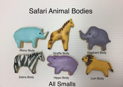 Christine's Cakes & Pastries - Safari Animals(small)