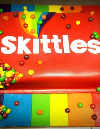 Christine's Cakes & Pastries - Skittles_taste the rainbow