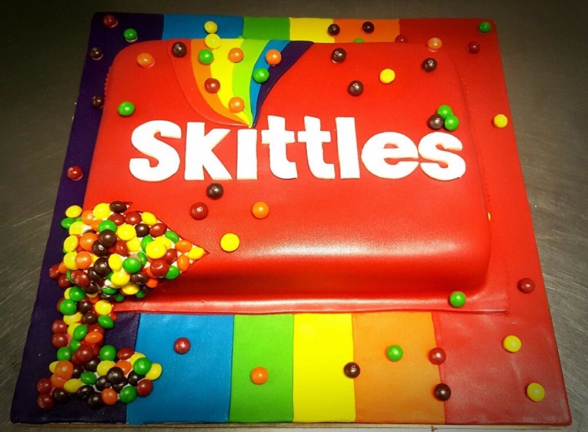 Christine's Cakes & Pastries - Skittles_taste the rainbow