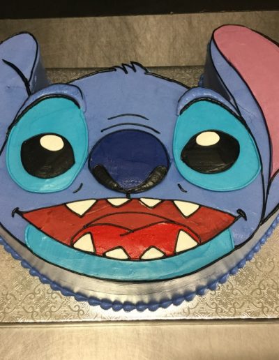 Christine's Cakes & Pastries - Stitch Cutout Cake