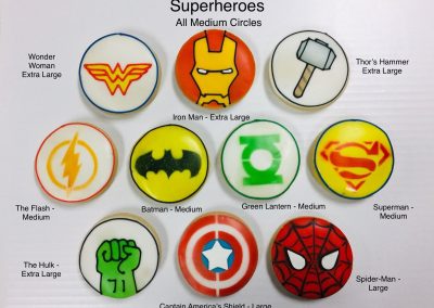 Christine's Cakes & Pastries - Superheroes Theme(all sizes)