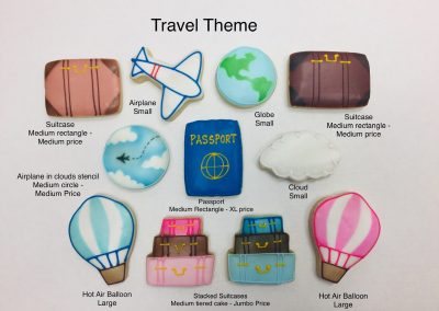 Christine's Cakes & Pastries - Travel Theme(all sizes)