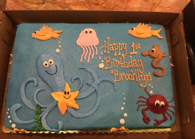 Christine's Cakes & Pastries - Under the water theme