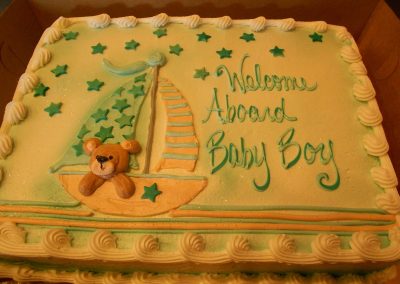 Christine's Cakes & Pastries - Welcome Aboard Baby
