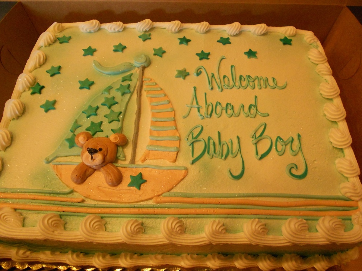Christine's Cakes & Pastries - Welcome Aboard Baby