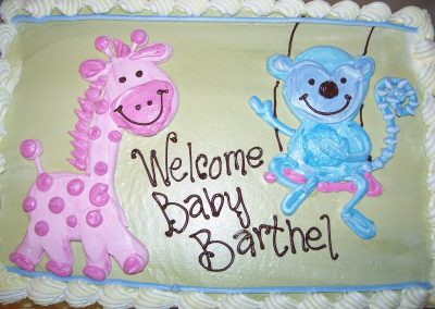 Christine's Cakes & Pastries - Welcome Baby (Animal Theme)