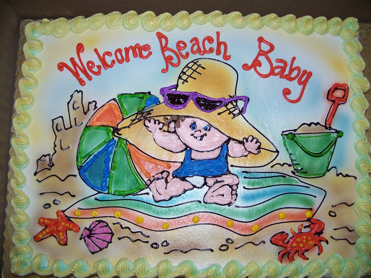 Christine's Cakes & Pastries - Welcome Beach Baby
