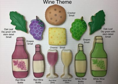 Christine's Cakes & Pastries - Wine Theme(all sizes)