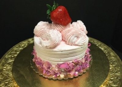 Christine's Cakes & Pastries - Yellow Strawberry Mousse