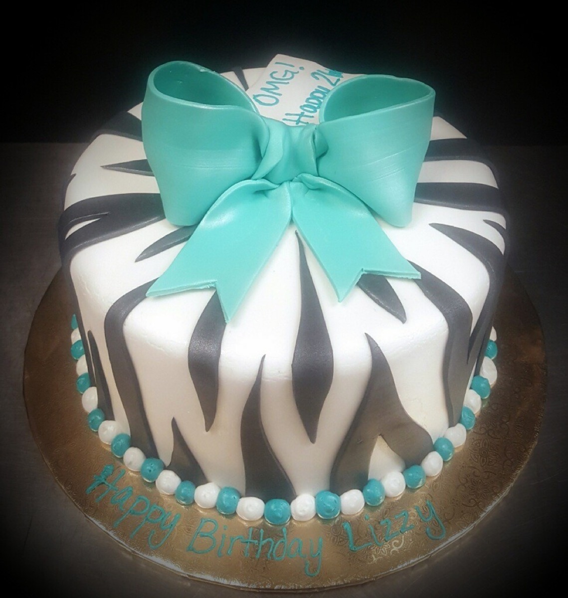 Christine's Cakes & Pastries - Zebra Stripes