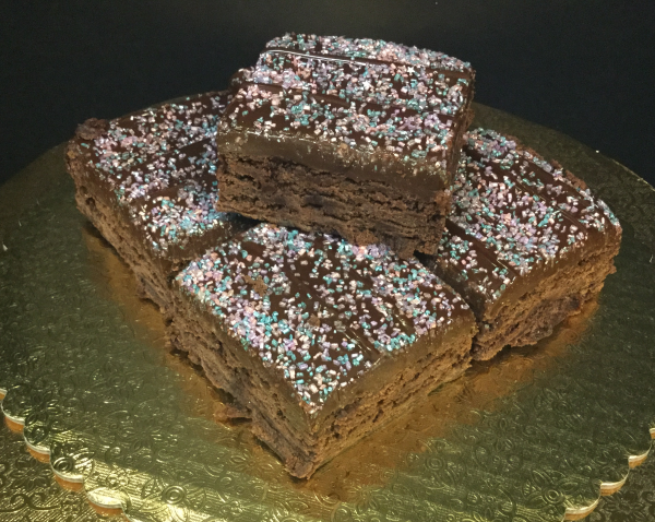Plain  Vegan Brownie - 1 Dozen Shipped