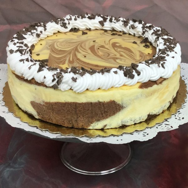 Christine's Cakes & Pastries - Chocolate Swirl Cheesecake