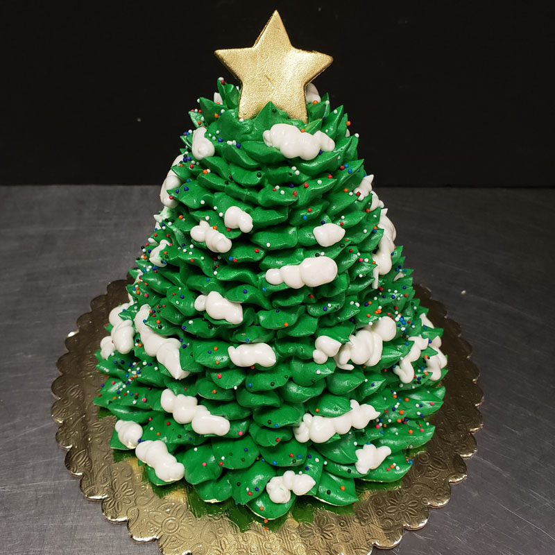 Christine's Cakes & Pastries - Mini Christmas Tree (Green)