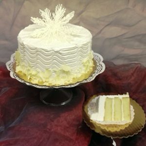 Christine's Cakes & Pastries - Snowflake Amaretto Torte