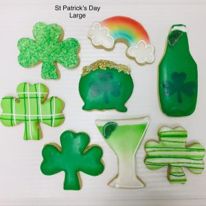 Christine's Cakes & Pastries - St. Patrick's Day Large Butter Cookies