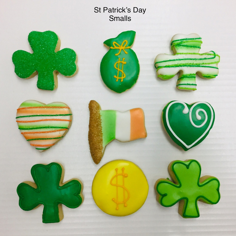 Christine's Cakes & Pastries - St. Patrick's Day Small Butter Cookies