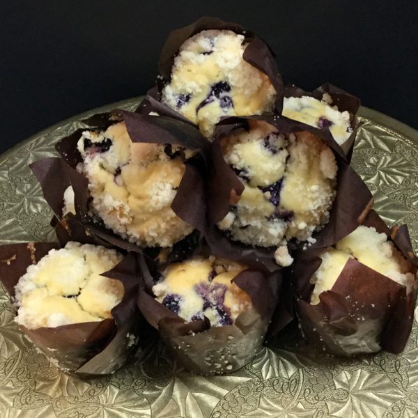 Christine's Cakes & Pastries - Vegan Lemon Blueberry Muffins