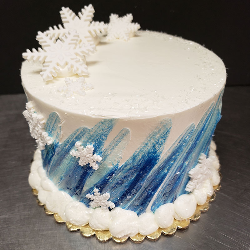 Christine's Cakes & Pastries - Winter Storm Buttercream Cake