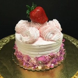 Christine's Cakes & Pastries - Yellow Strawberry Mousse Torte
